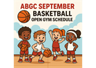Sept Basketball Open Gym Schedule