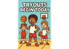 Hoops Tryouts This Week & Next